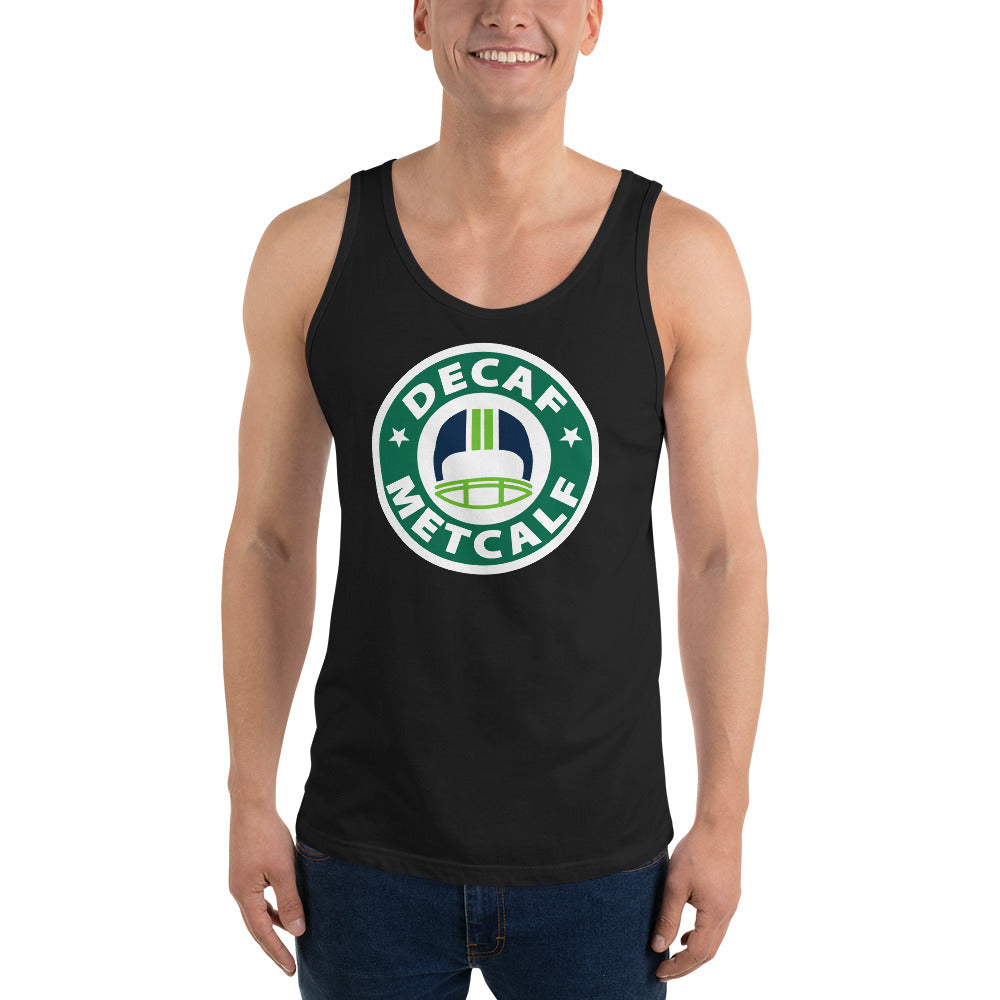 Decaf Metcalf Funny Pro Football Seattle Fan Unisex Tank Top