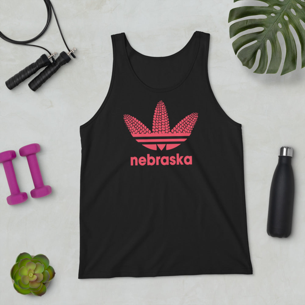 State Of Nebraska Funny Football Fan Slogan Unisex Tank Top