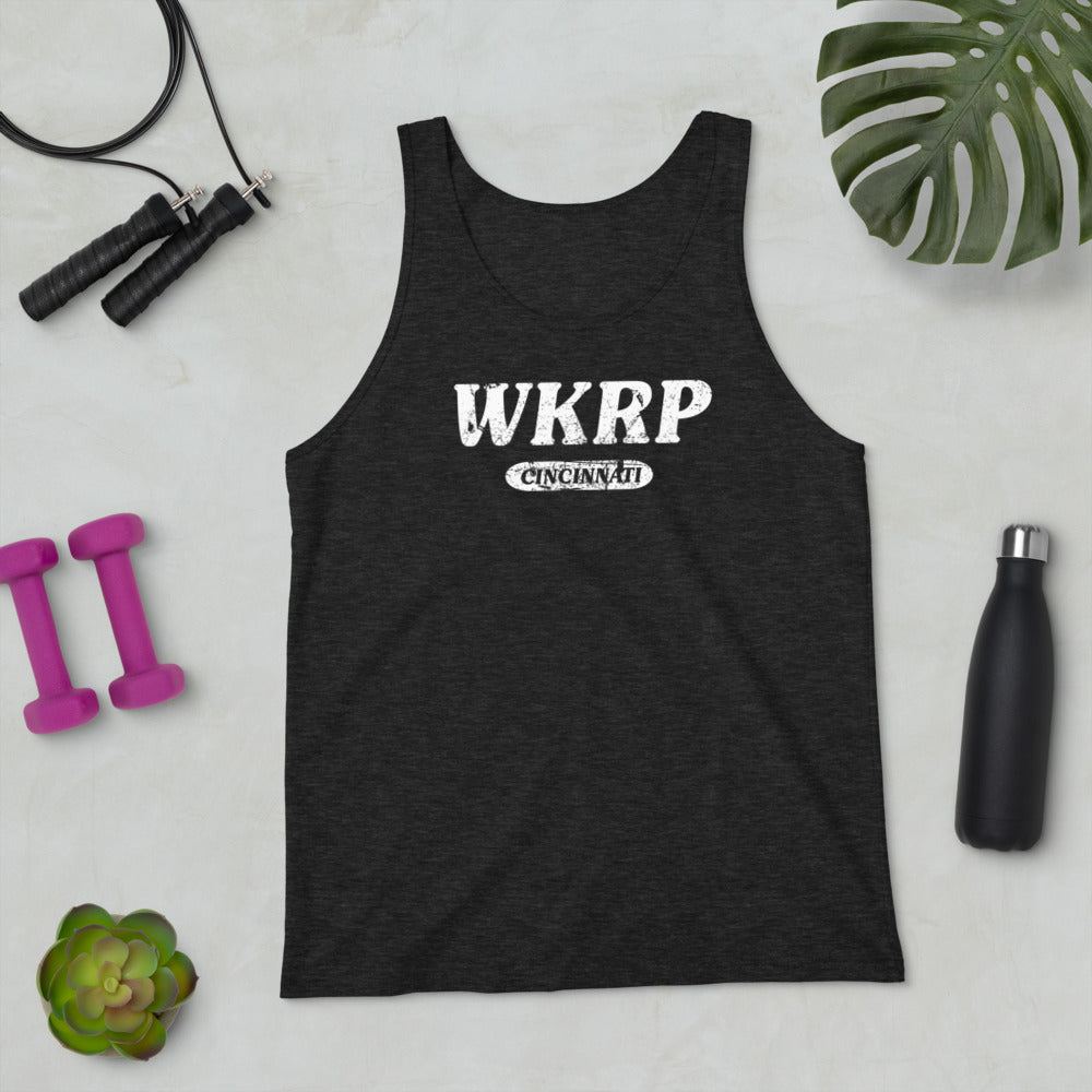 WKRP Old School 70s Sitcom TV Show Unisex Tank Top