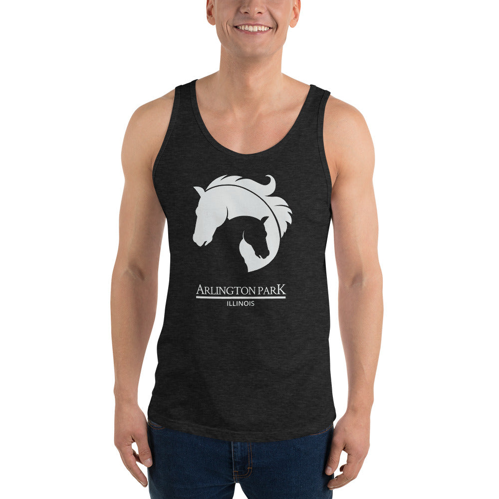 Cool Arlington Park Horse Racing Track Derby Fans Unisex Tank Top