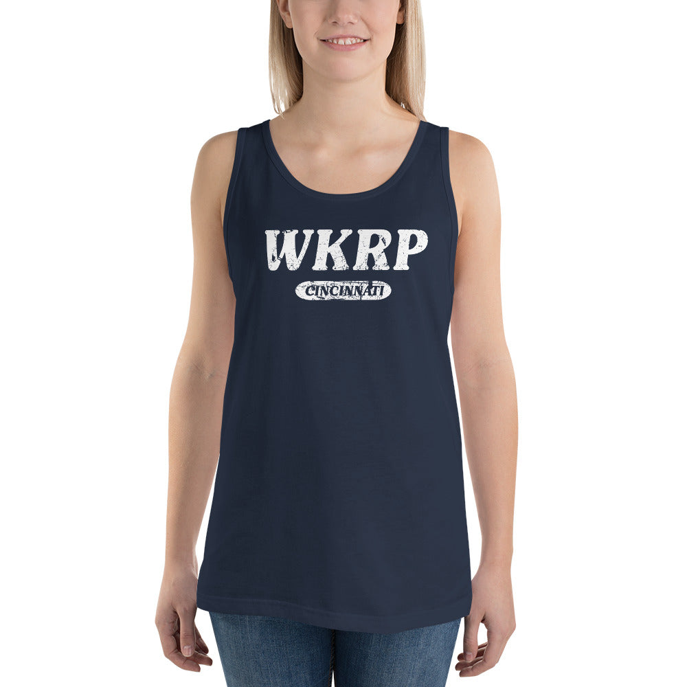 WKRP Old School 70s Sitcom TV Show Unisex Tank Top