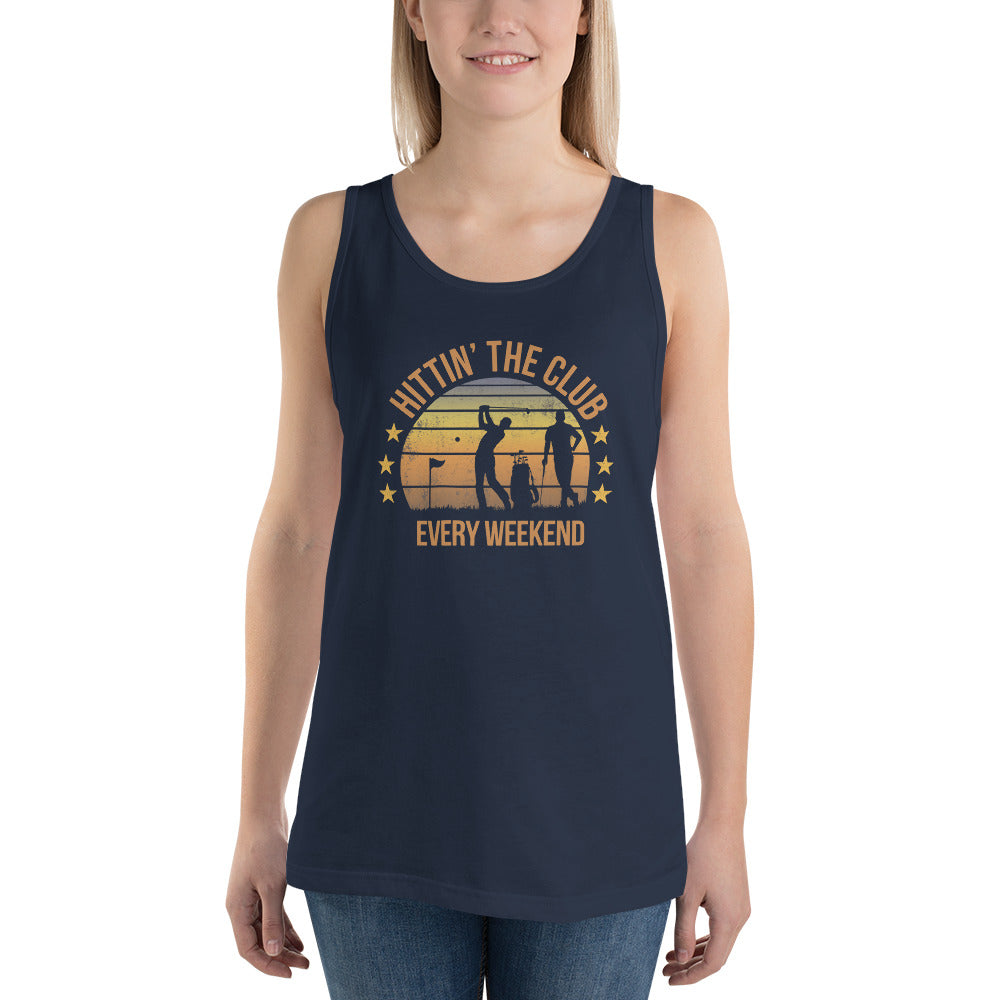 Funny Golf Quote Word Play Golfer Unisex Tank Top