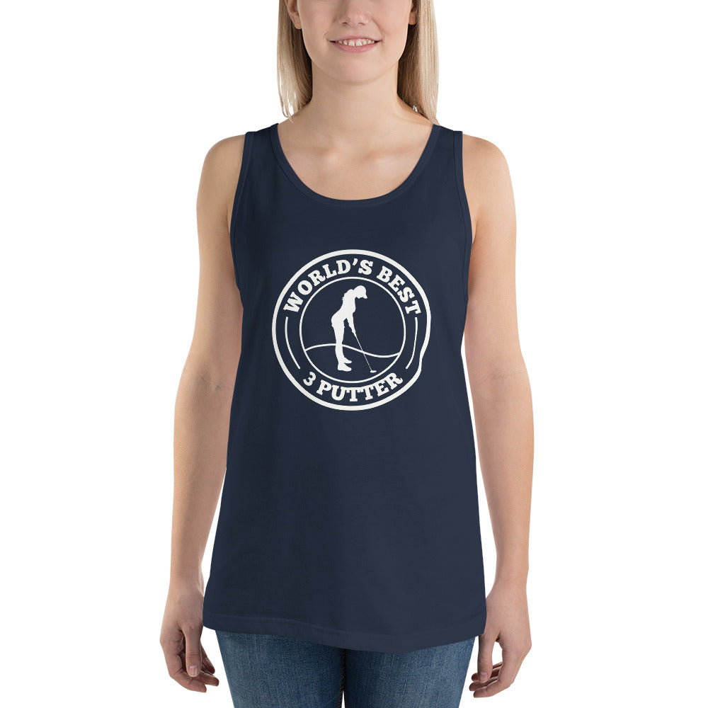 Funny Golf Quote Women's Golfer Joke Unisex Tank Top