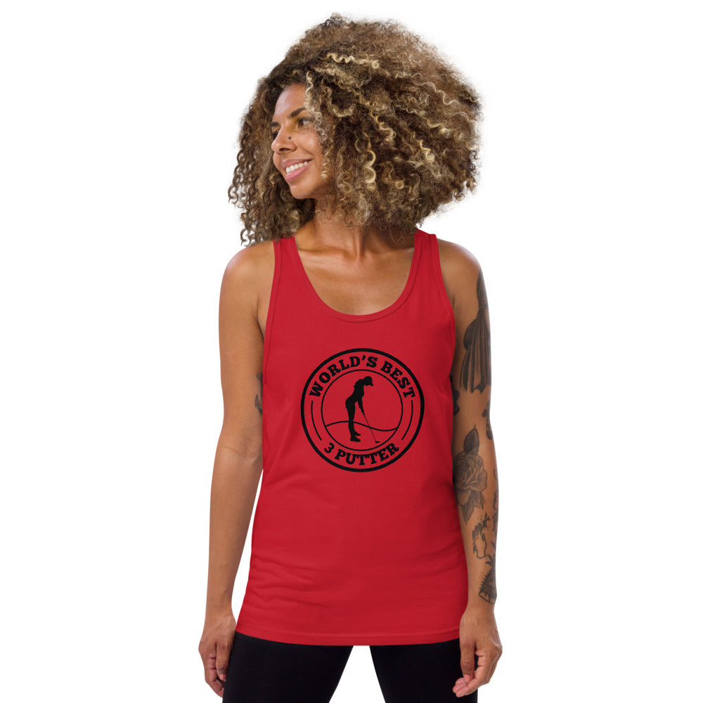 Funny Golf Quote Women's Golfer Joke Unisex Tank Top