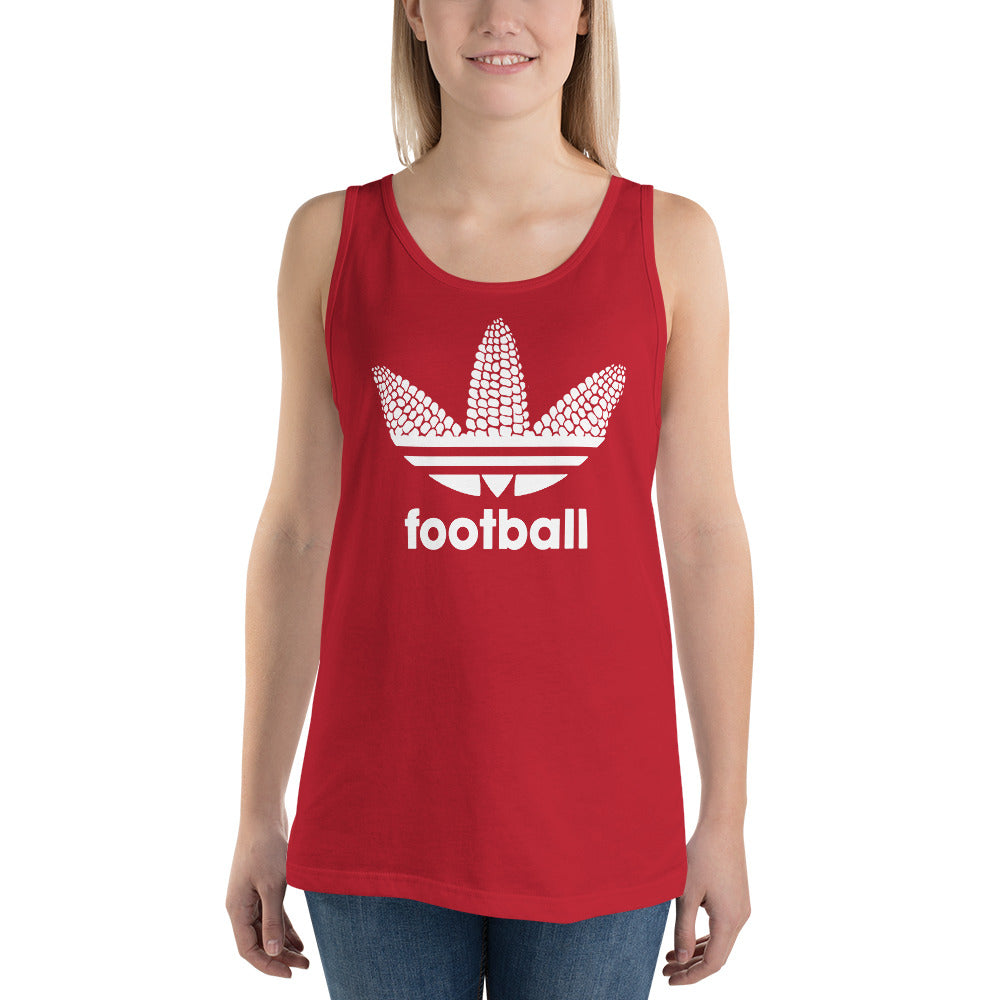 State Of Nebraska Funny Football Fan Unisex Tank Top
