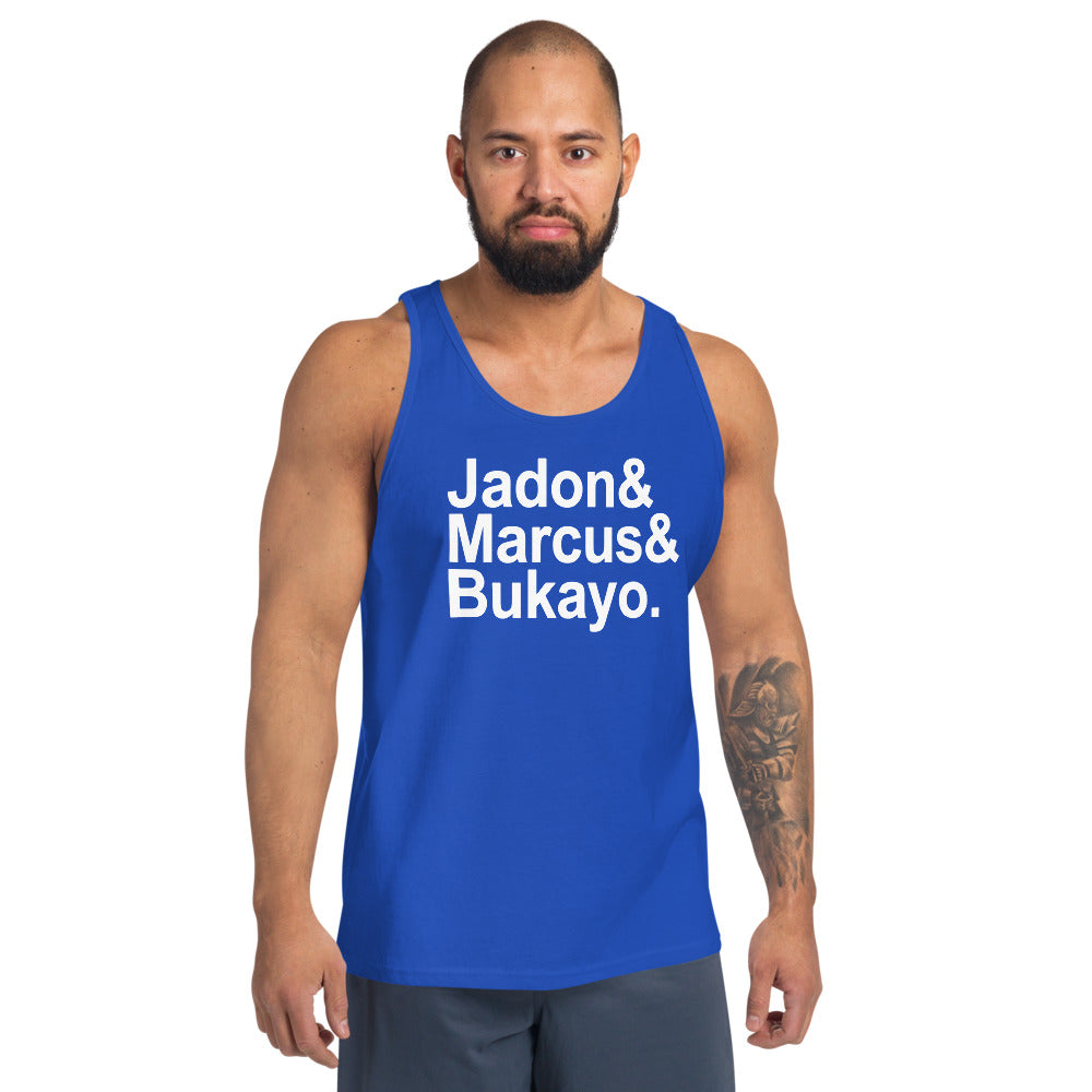 Jaydon Marcus Bukayo Slogan Soccer Football Fan Unisex Tank Top