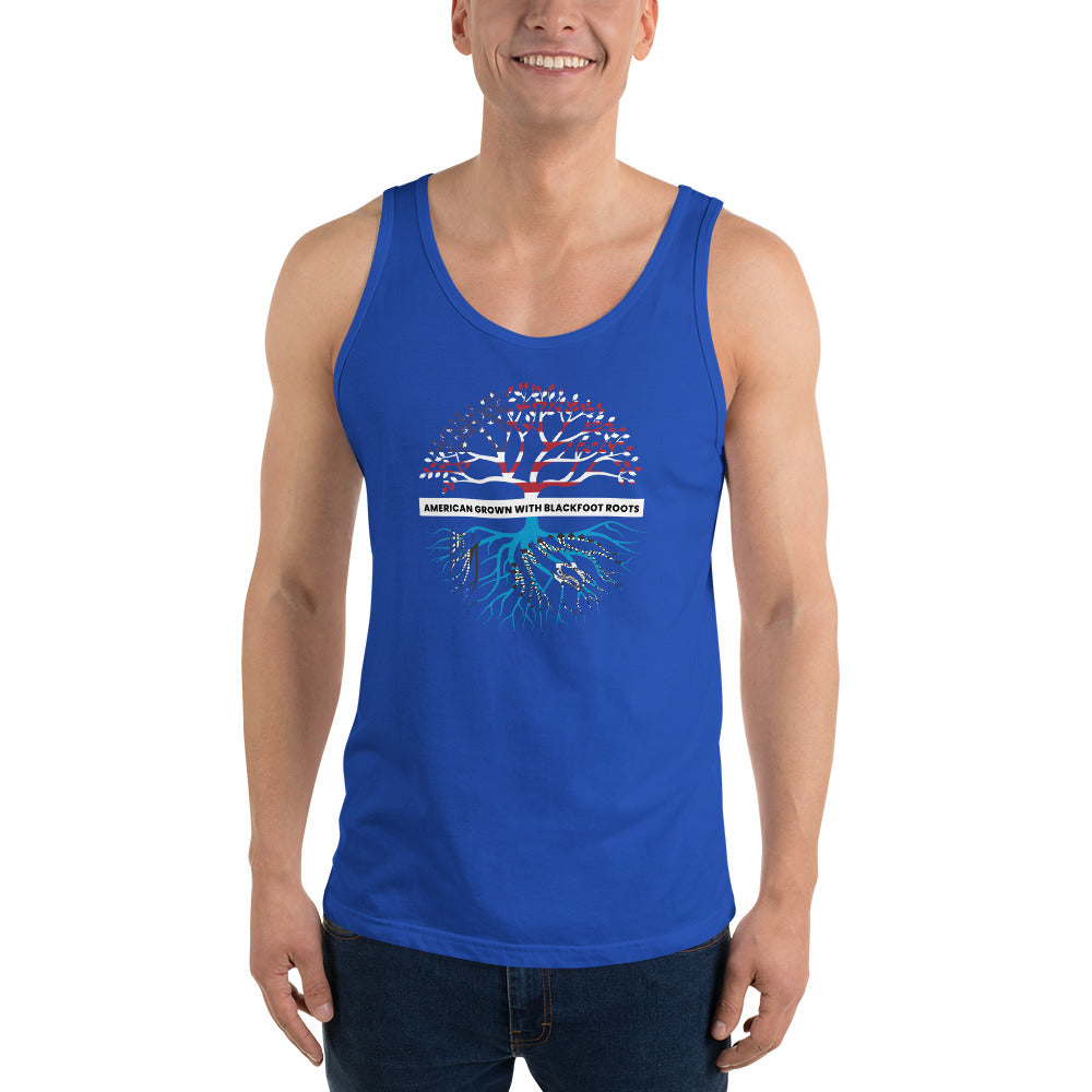 Blackfoot Blackfeet Indian Native American Tribe Ancestry Heritage Unisex Tank Top