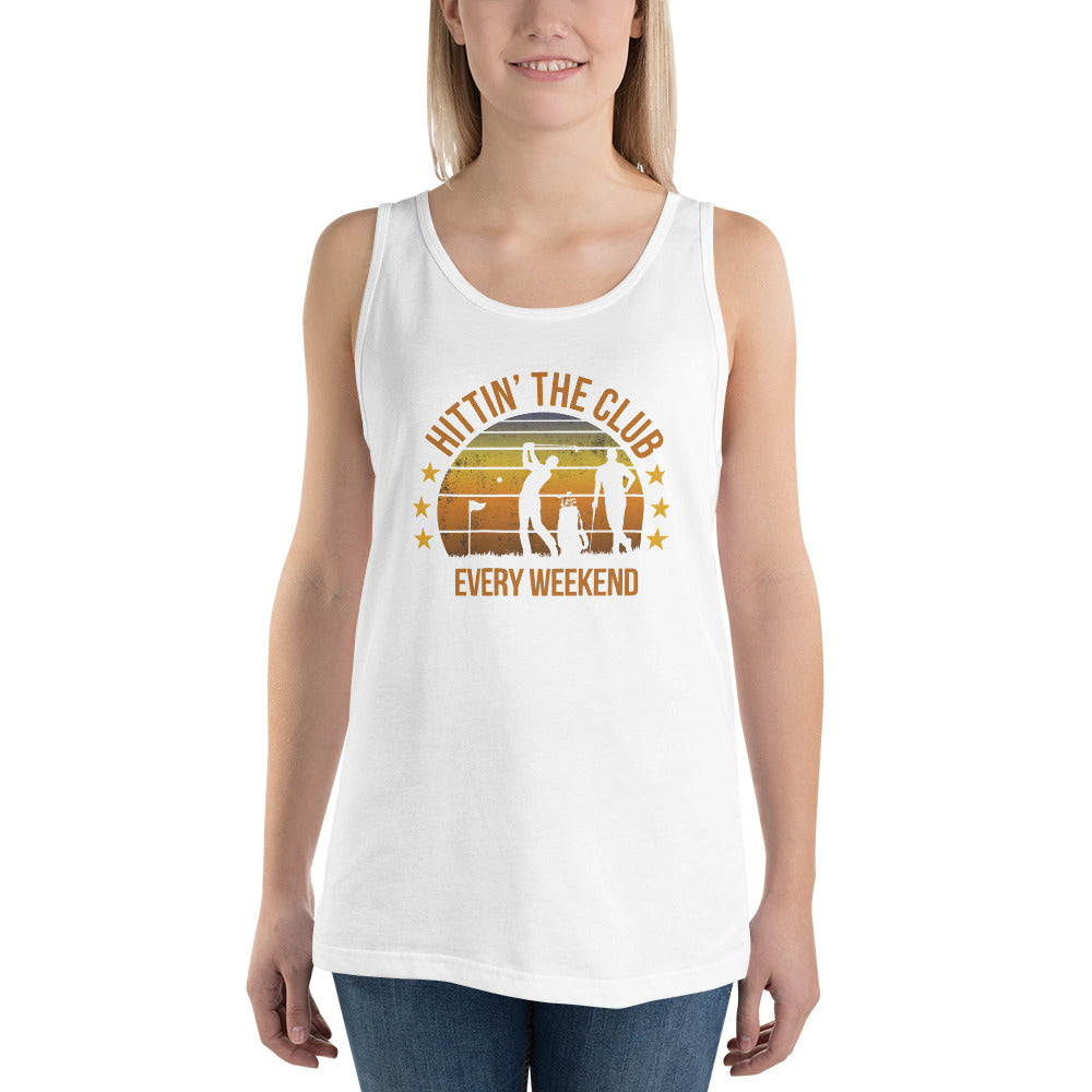 Funny Golf Quote Word Play Golfer Unisex Tank Top