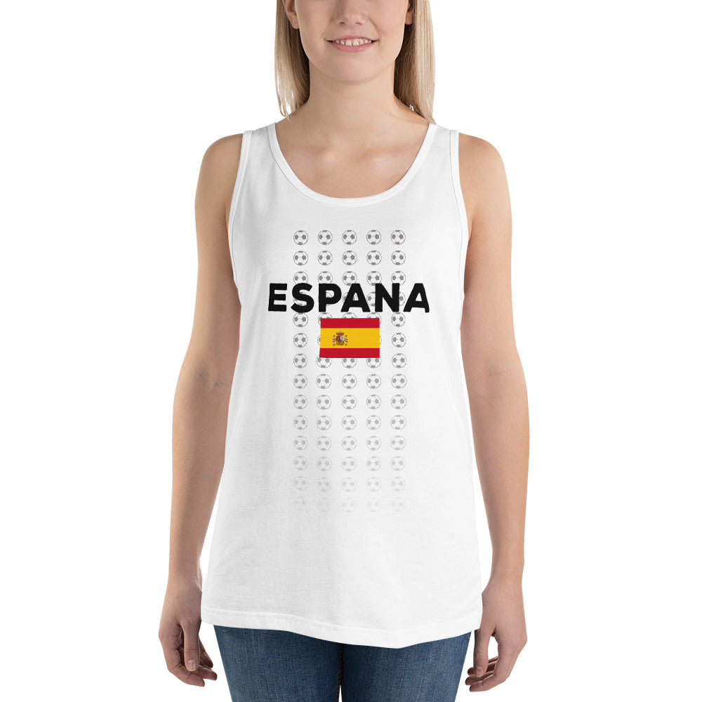 Espana National Soccer Football Team Spain Fan Unisex Tank Top