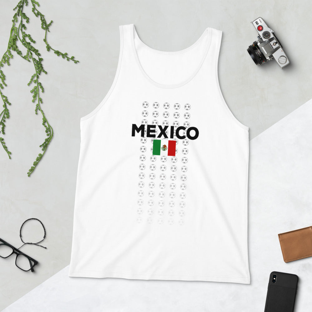 Mexican National Soccer Football Mexico Fan Unisex Tank Top