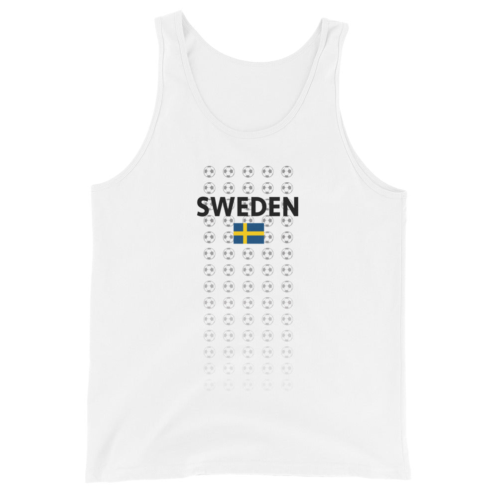 Swedish National Soccer Football Team Sweden Fan Unisex Tank Top