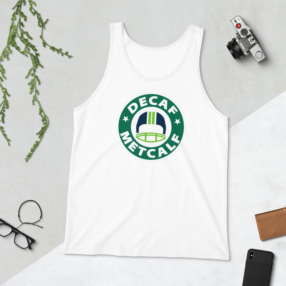 Decaf Metcalf Funny Pro Football Seattle Fan Unisex Tank Top