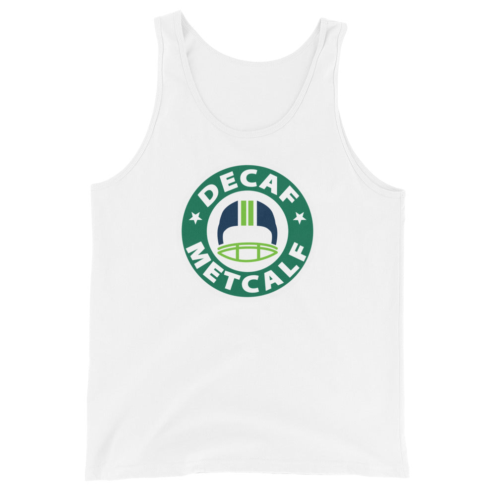 Decaf Metcalf Funny Pro Football Seattle Fan Unisex Tank Top