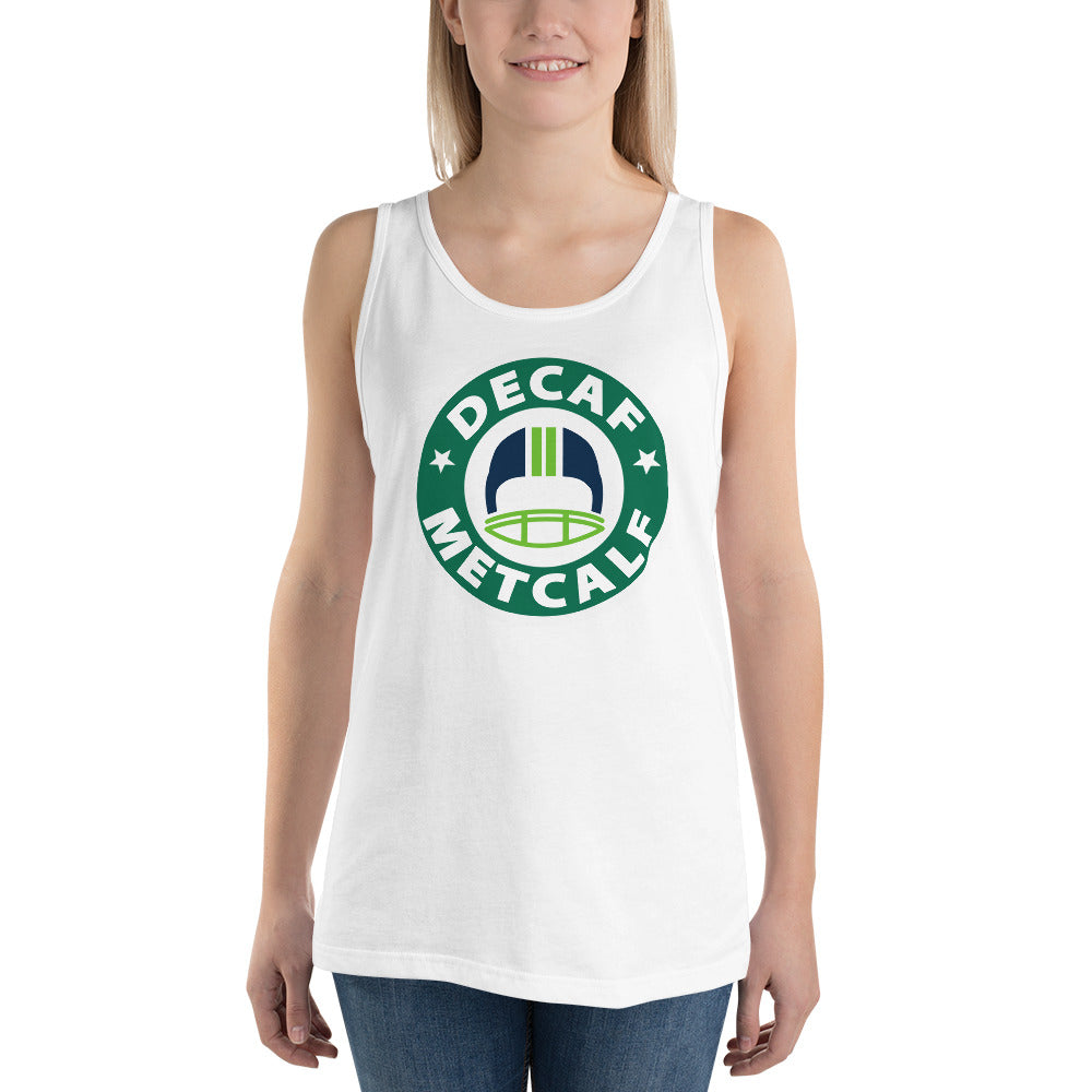 Decaf Metcalf Funny Pro Football Seattle Fan Unisex Tank Top