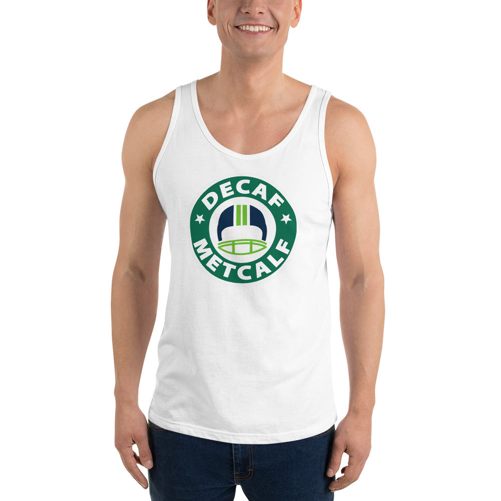 Decaf Metcalf Funny Pro Football Seattle Fan Unisex Tank Top