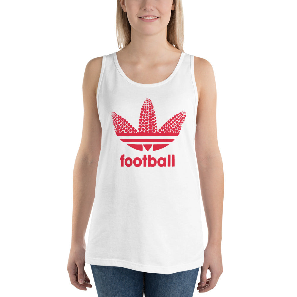 State Of Nebraska Funny Football Fan Unisex Tank Top
