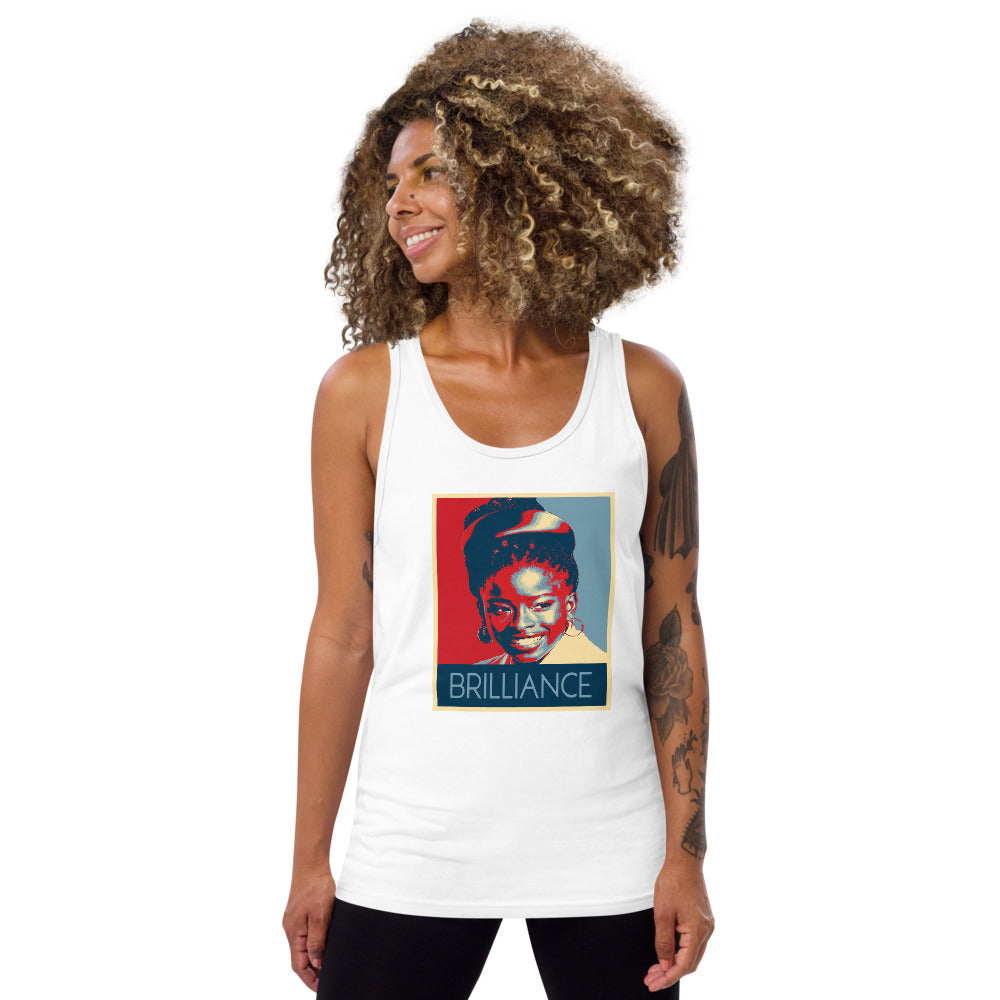 Amanda Gorman The Hill We Climb Poem 2021 Presidential Inauguration Souvenir Unisex Tank Top