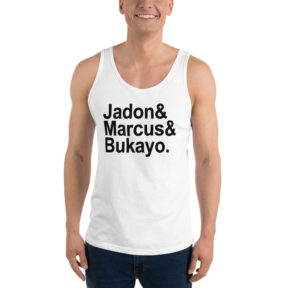 Jaydon Marcus Bukayo Slogan Soccer Football Fan Unisex Tank Top