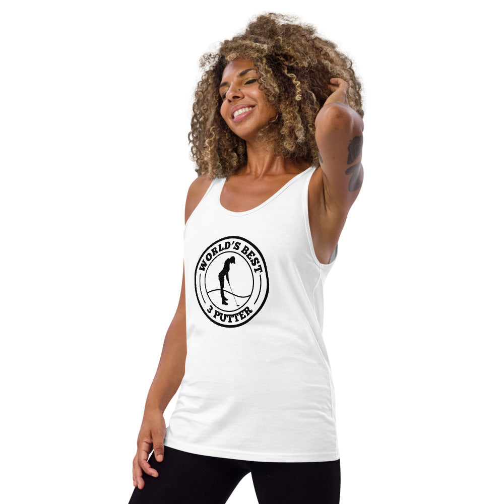 Funny Golf Quote Women's Golfer Joke Unisex Tank Top