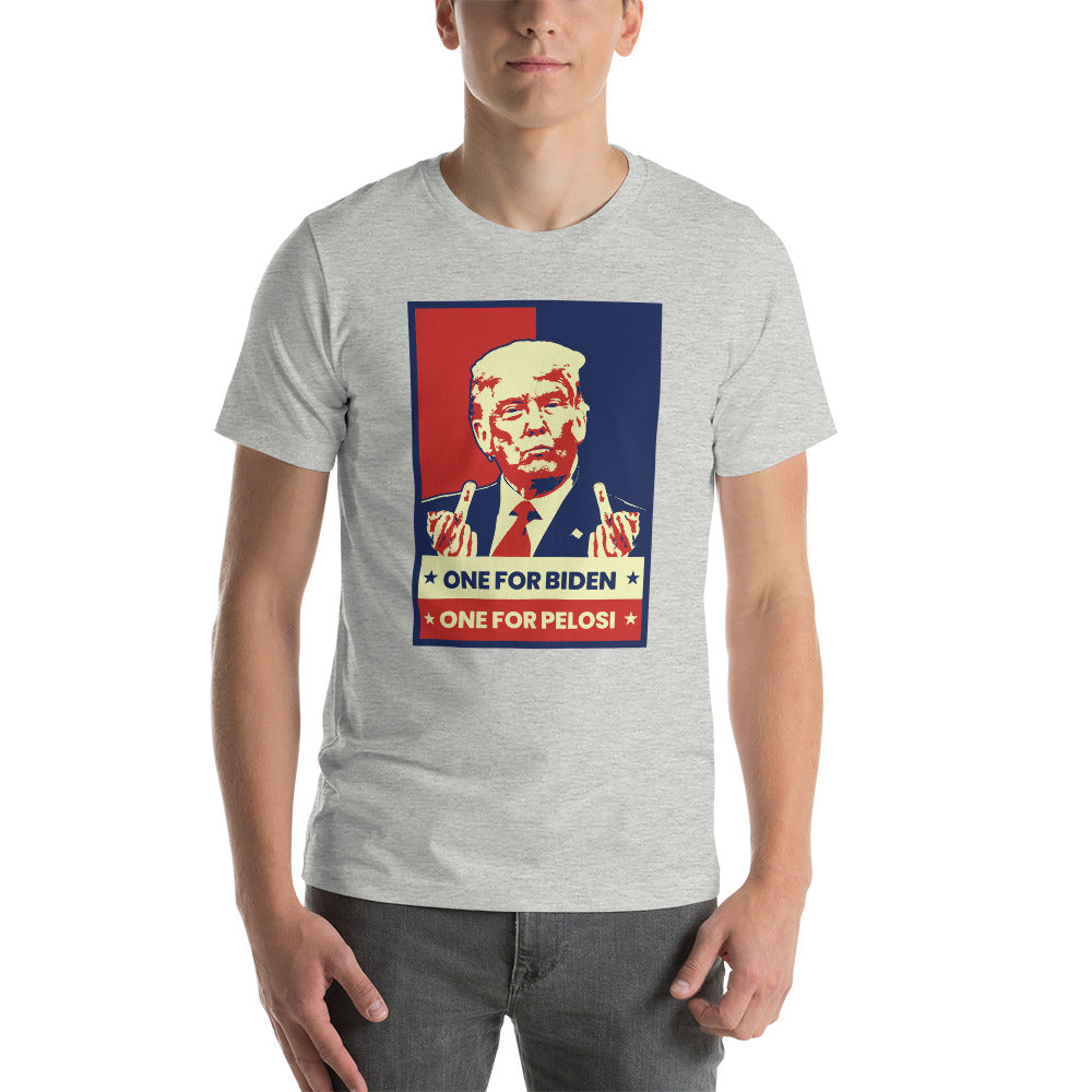 Anti Pelosi Joe Biden MAGA Pro Trump 2024 Supporter Republican Funny Political Unisex T-Shirt