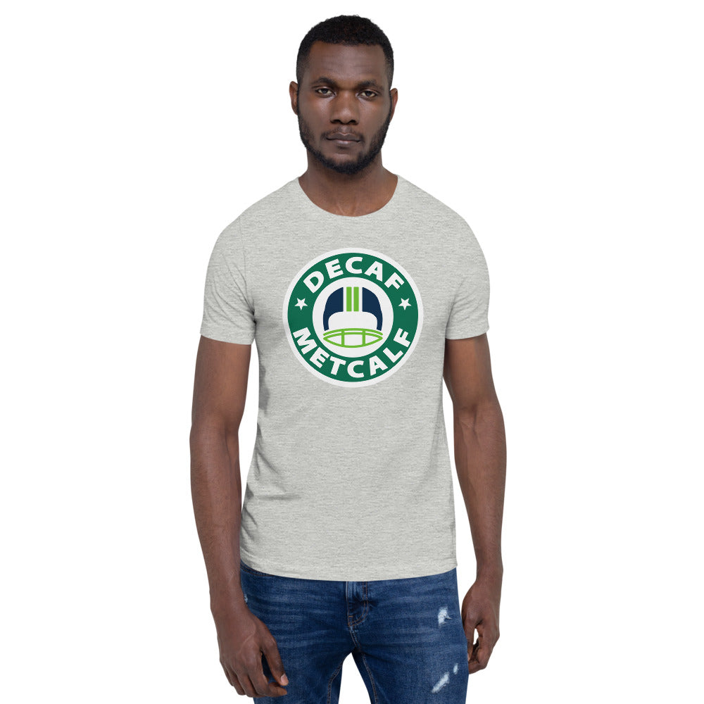 Decaf Metcalf Funny Pro Football Seattle Fan Unisex T-Shirt