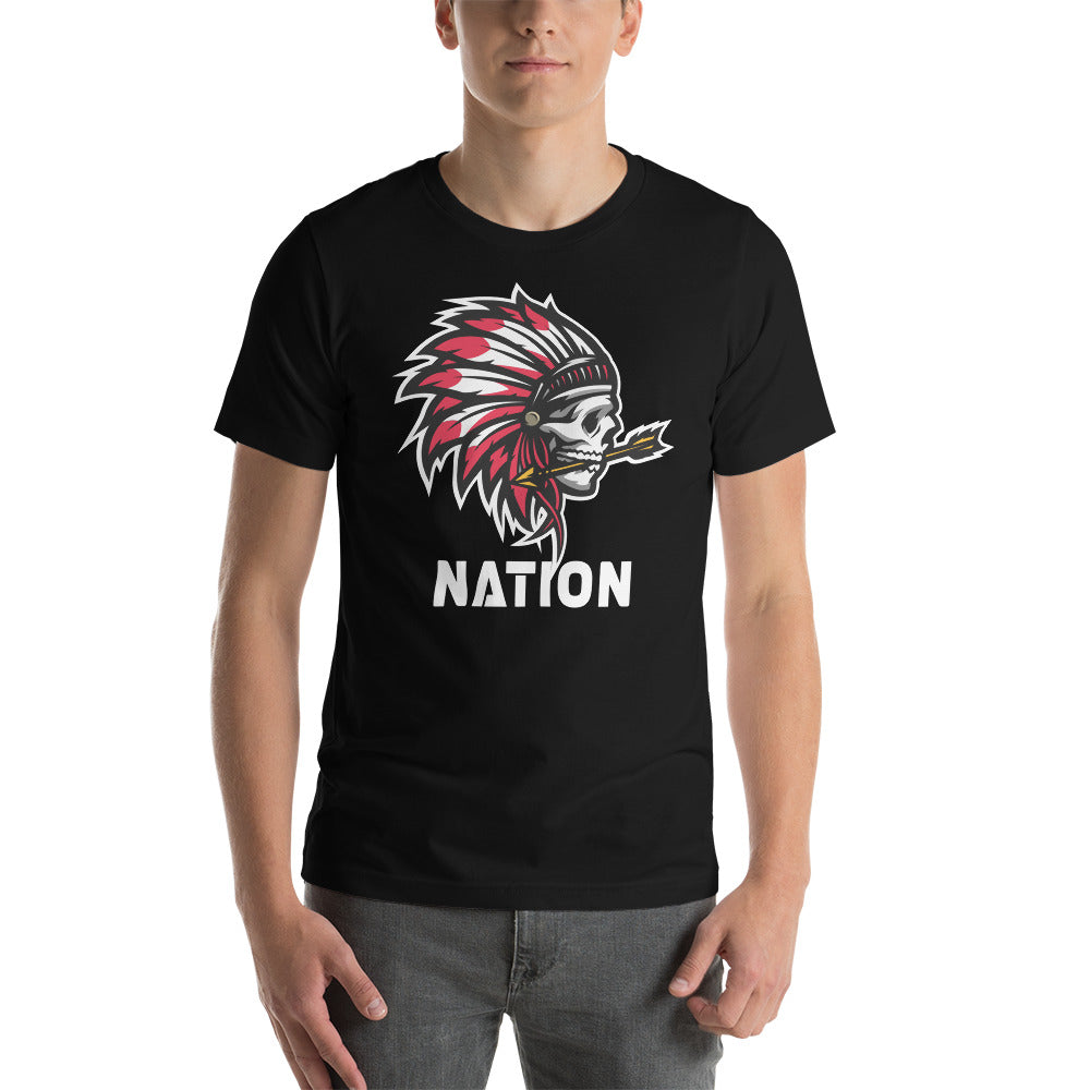 Chief Nation Football Fan Indian Unisex T-Shirt