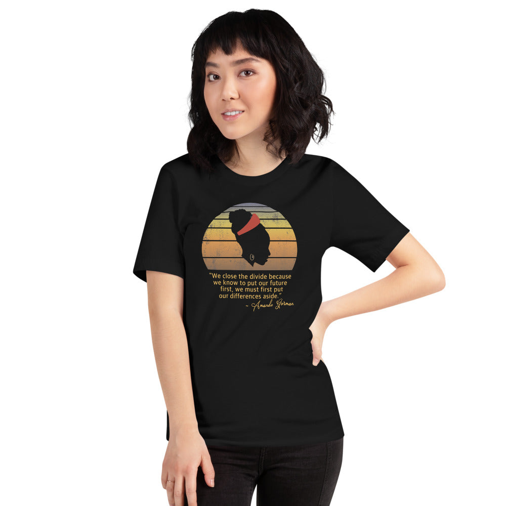 Amanda Gorman The Hill We Climb Poem 2021 Presidential Inauguration Souvenir Unisex T-Shirt
