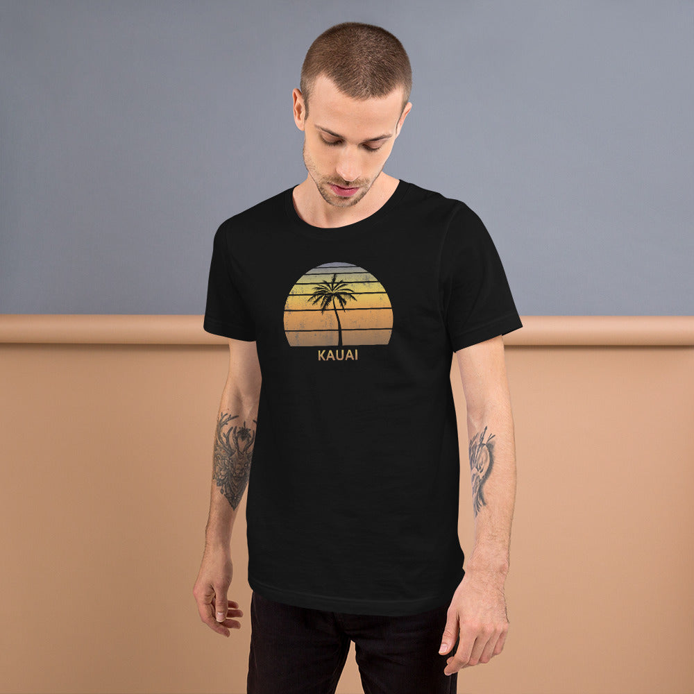 Vintage Kauai Hawaii Sunset Unisex T-Shirt