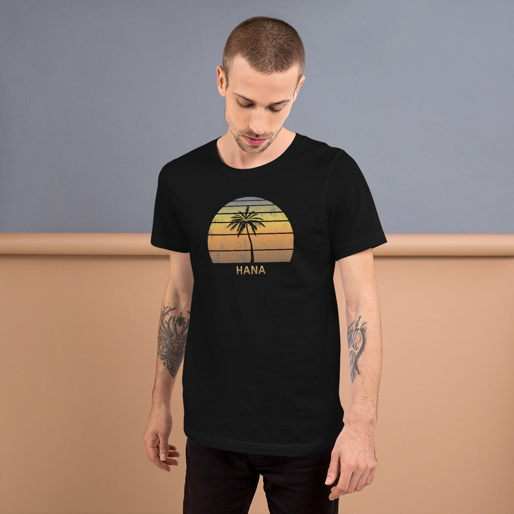 Vintage Hana Maui Hawaii Sunset Unisex T-Shirt