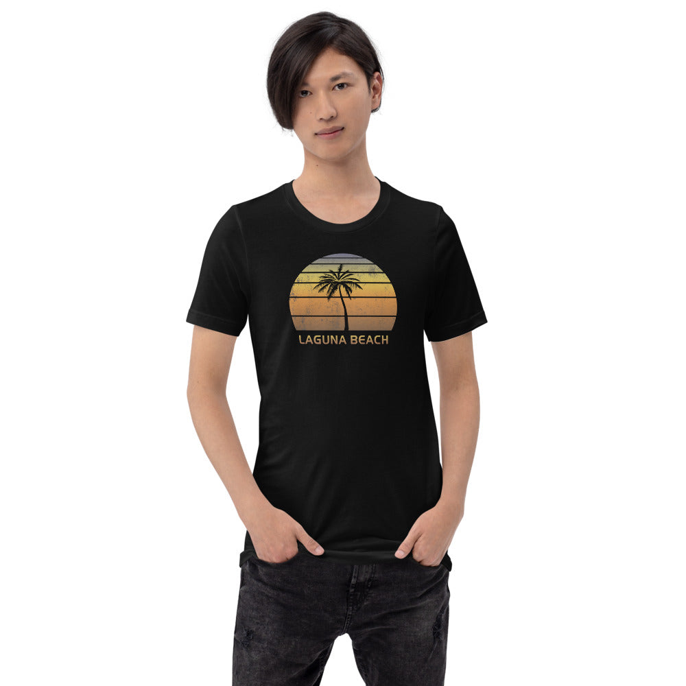 Vintage Laguna Beach California Sunset Unisex T-Shirt