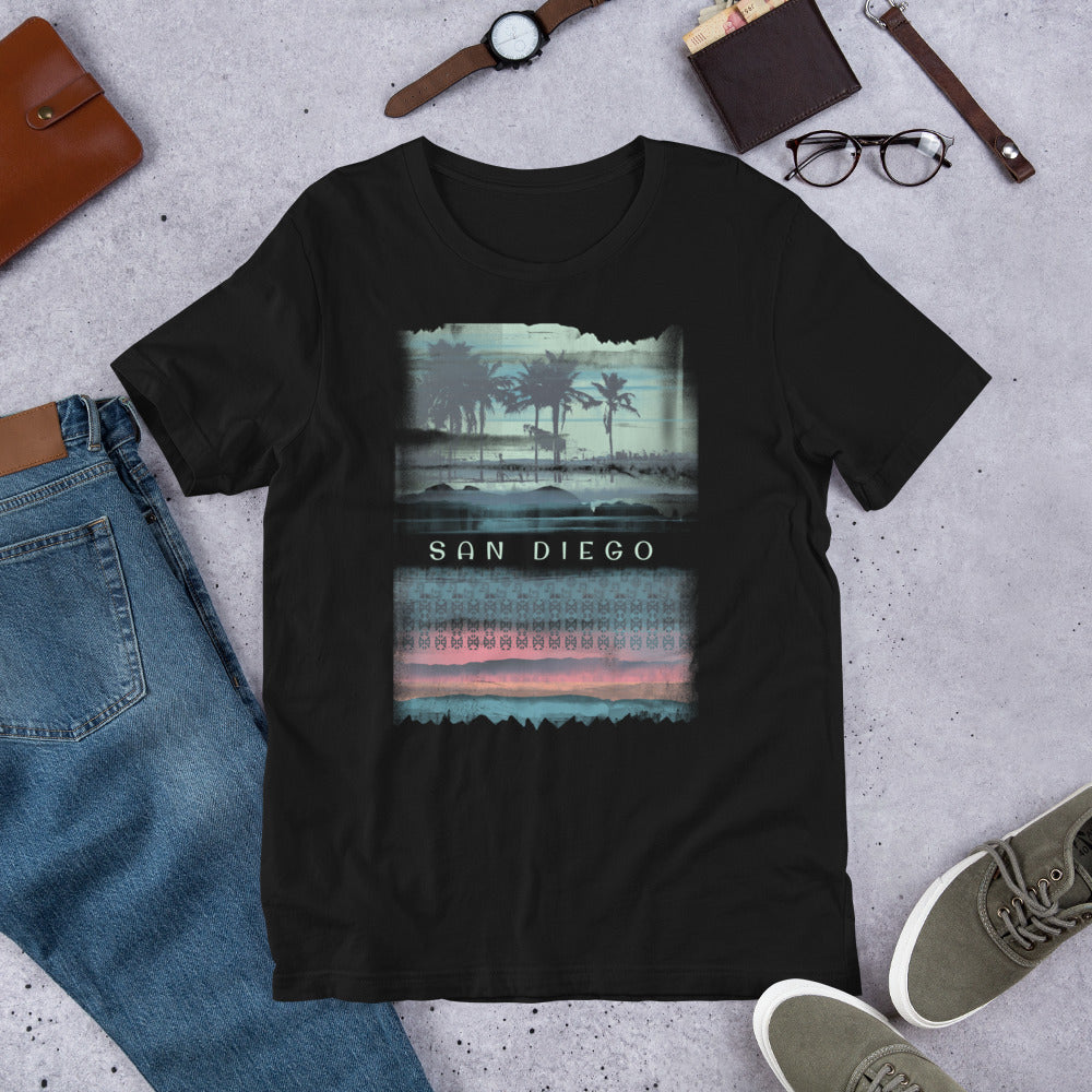 San Diego California Beach Vacation Souvenir Unisex T-Shirt
