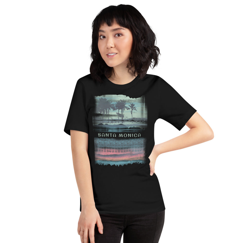 Santa Monica California Beach Vacation Souvenir Unisex T-Shirt
