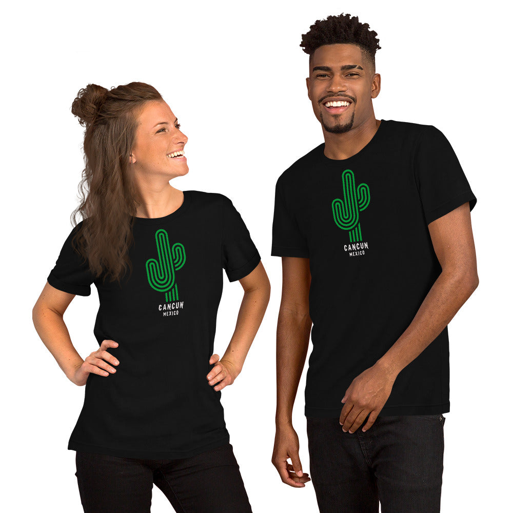 Cancun Mexico Graphic Print Unisex T-Shirt