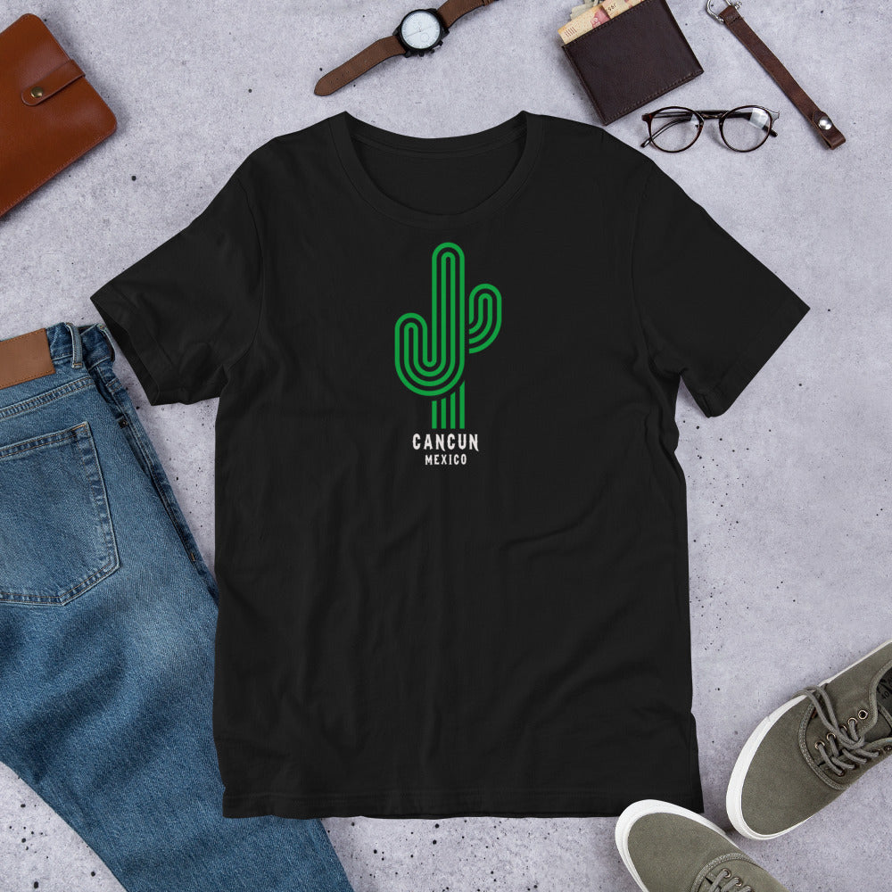 Cancun Mexico Graphic Print Unisex T-Shirt