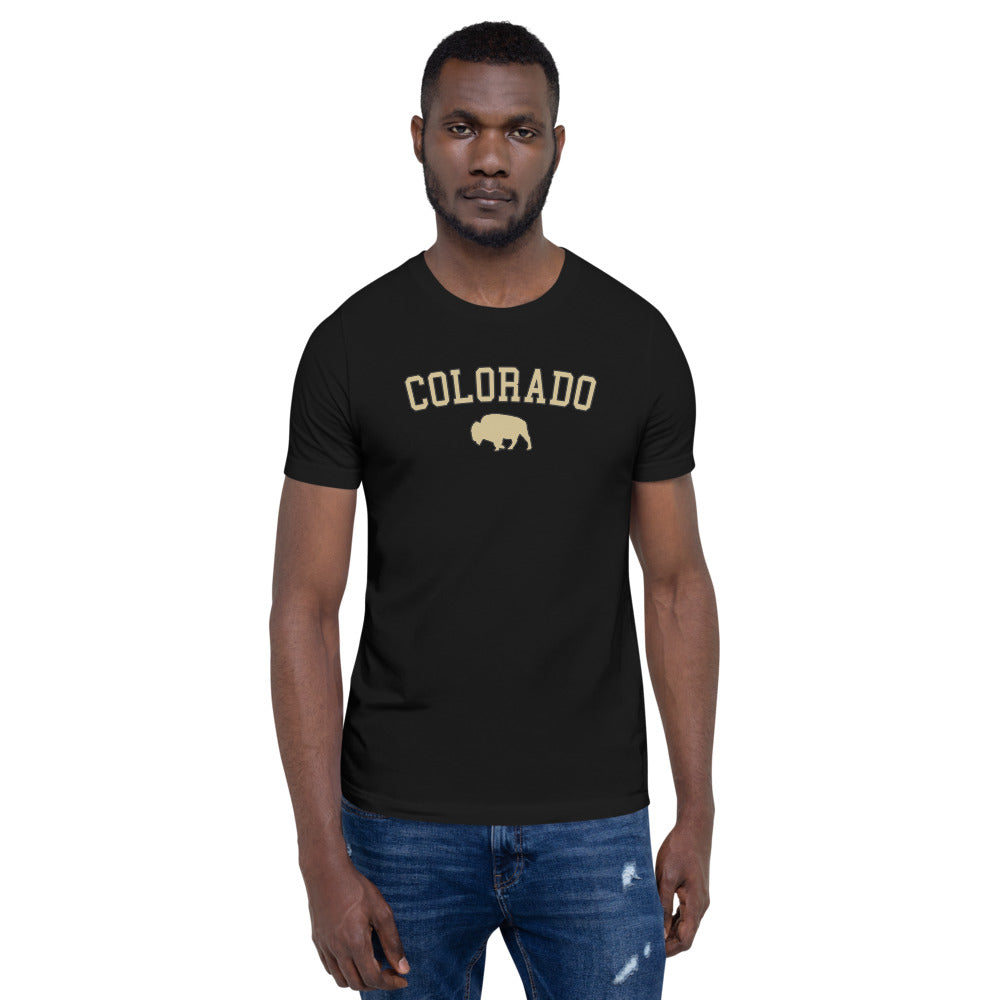Cool State Colorado Native Buffalo Fans Unisex T-Shirt