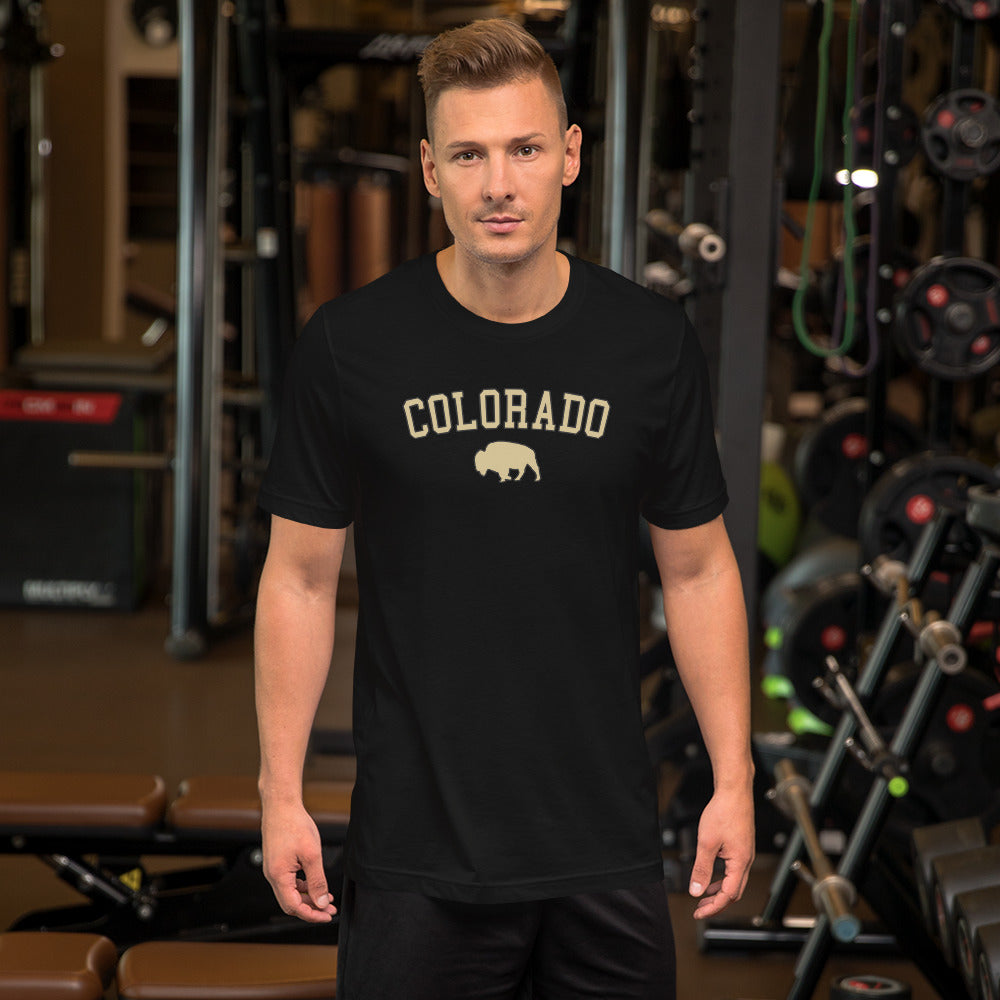 Cool State Colorado Native Buffalo Fans Unisex T-Shirt