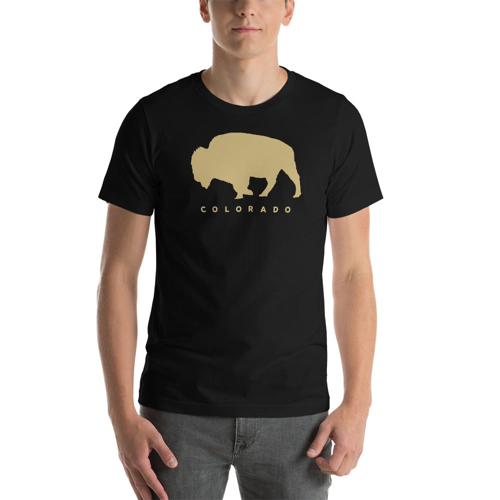 Cool State Colorado Native Buffalo Fan Unisex T-Shirt