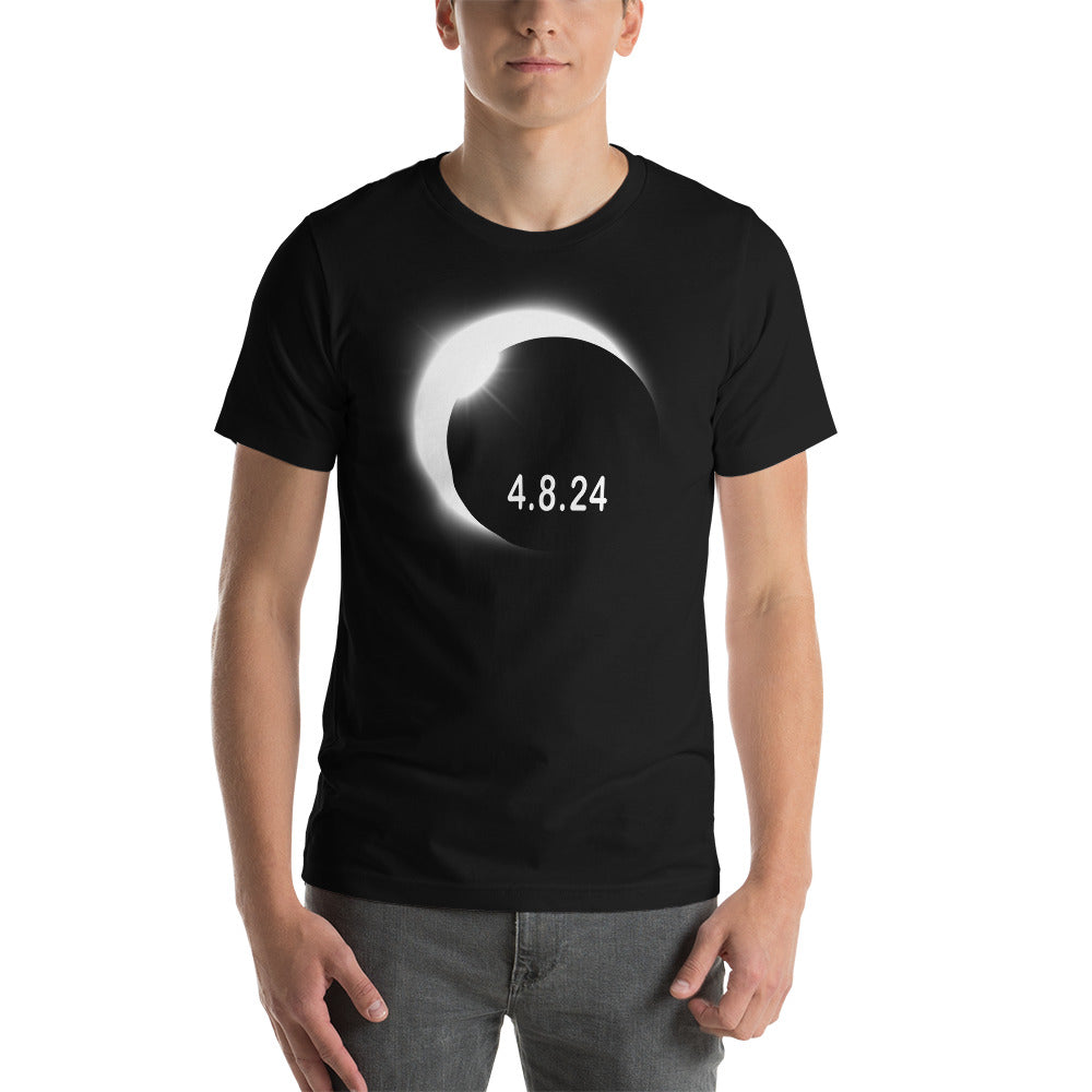 2024 Solar Eclipse Souvenir Memento April 8 Unisex T-Shirt