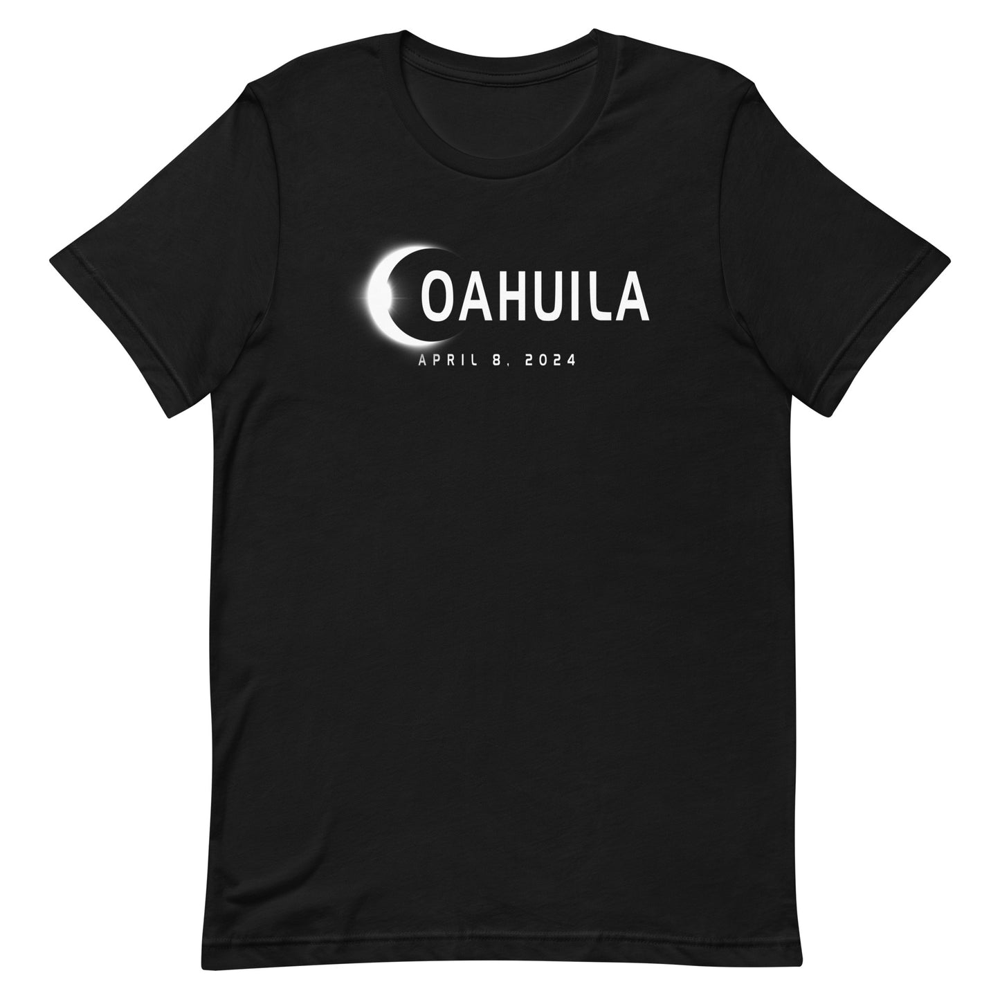 Coahuila Mexico Eclipse Souvenir April 8th 2024 Unisex T-Shirt