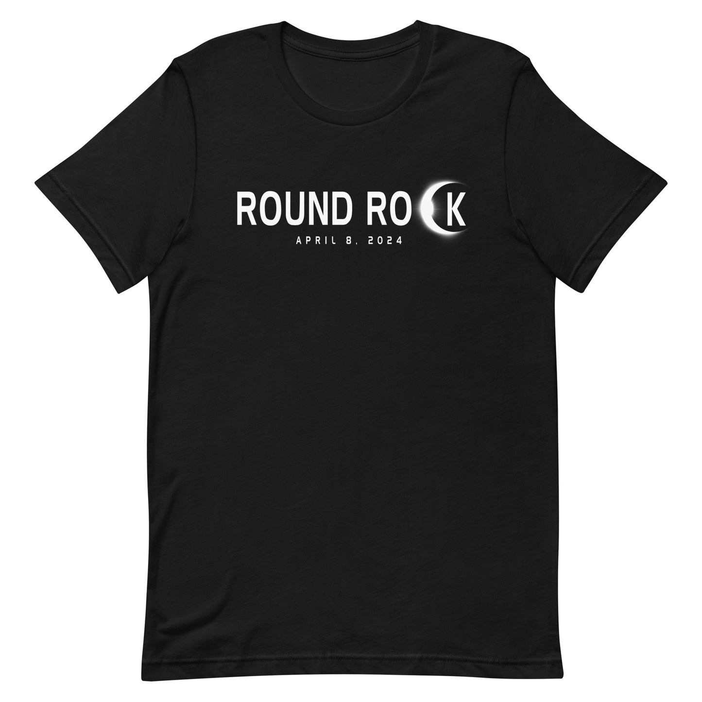 Round Rock Texas Eclipse Souvenir April 8th 2024 Unisex T-Shirt