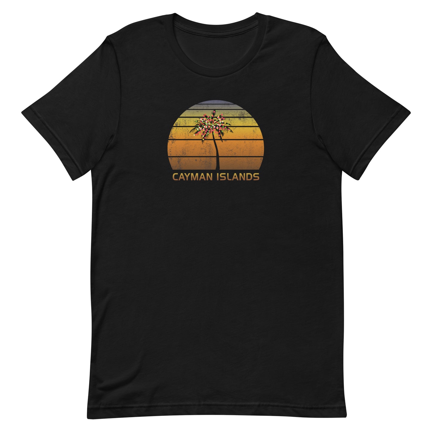 Retro Cayman Islands Christmas Vacation Souvenir Unisex T-Shirt