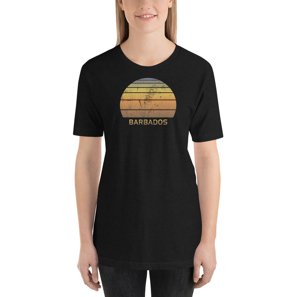 Retro Barbados Beach Vacation Souvenir Unisex T-Shirt