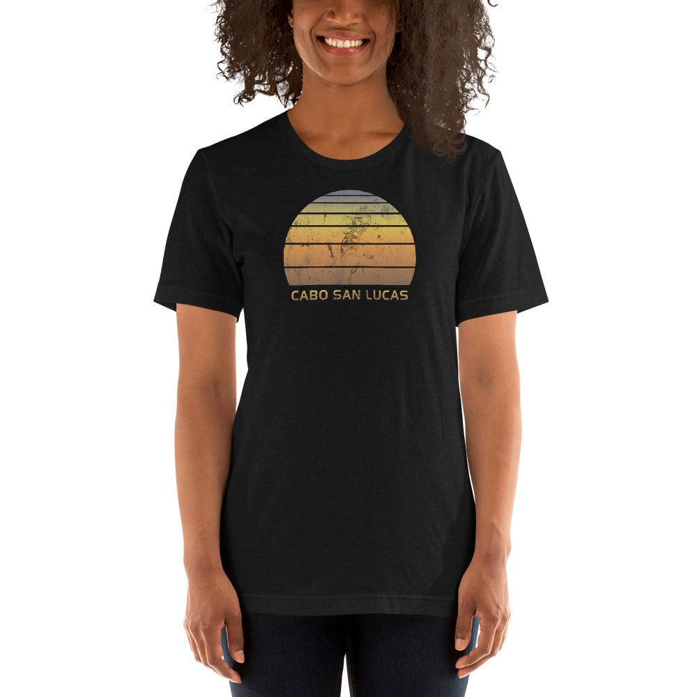 Retro Cabo San Lucas Mexico Mexican Beach Vacation Souvenir Unisex T-Shirt