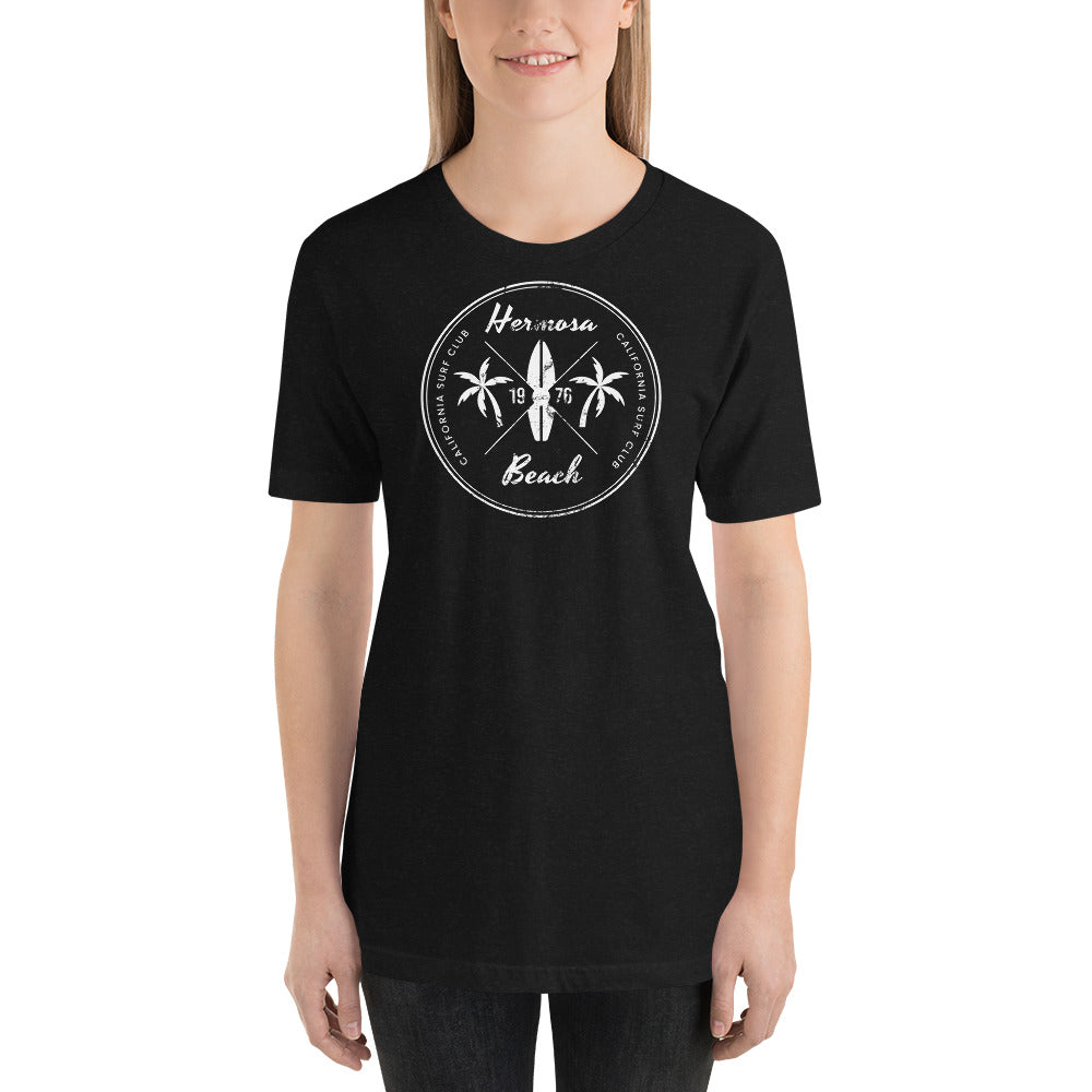 Retro Hermosa Beach California Surfing Fan Unisex T-Shirt