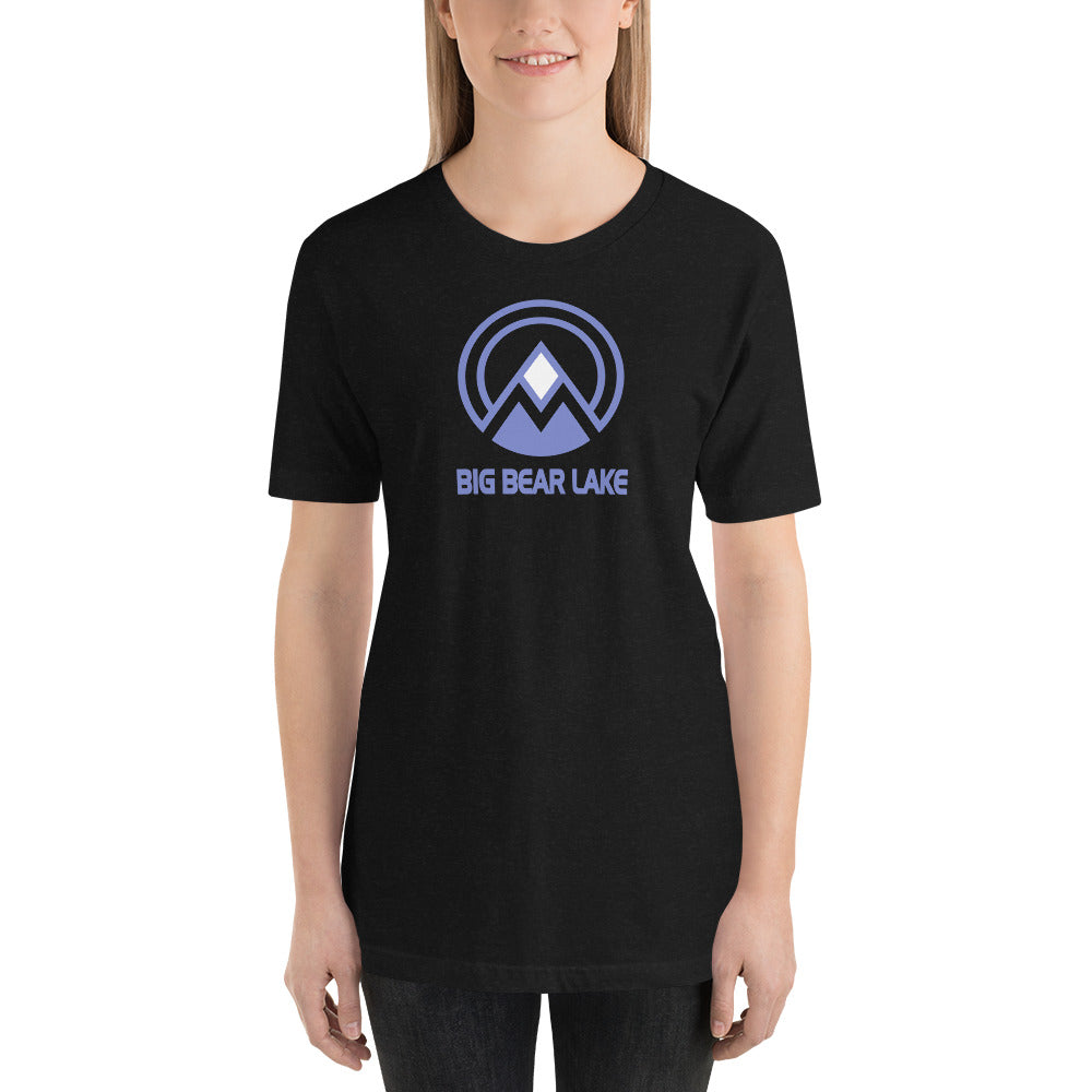 Big Bear Lake California Skiing Snowboarding Fan Unisex T-Shirt