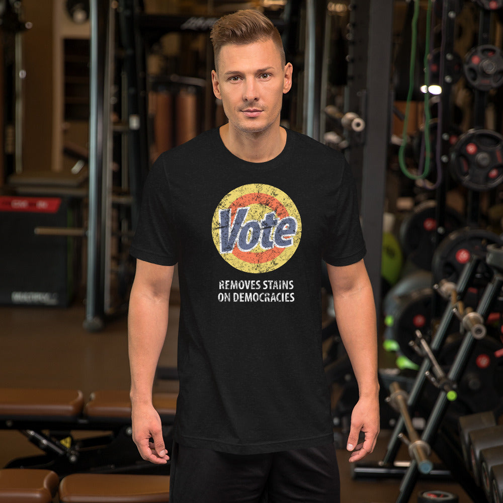 Vote Parody Political Democrats Funny Anti Trump Joke Unisex T-Shirt