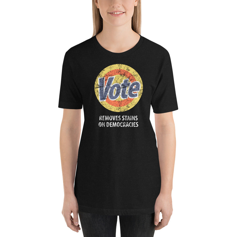 Vote Parody Political Democrats Funny Anti Trump Joke Unisex T-Shirt