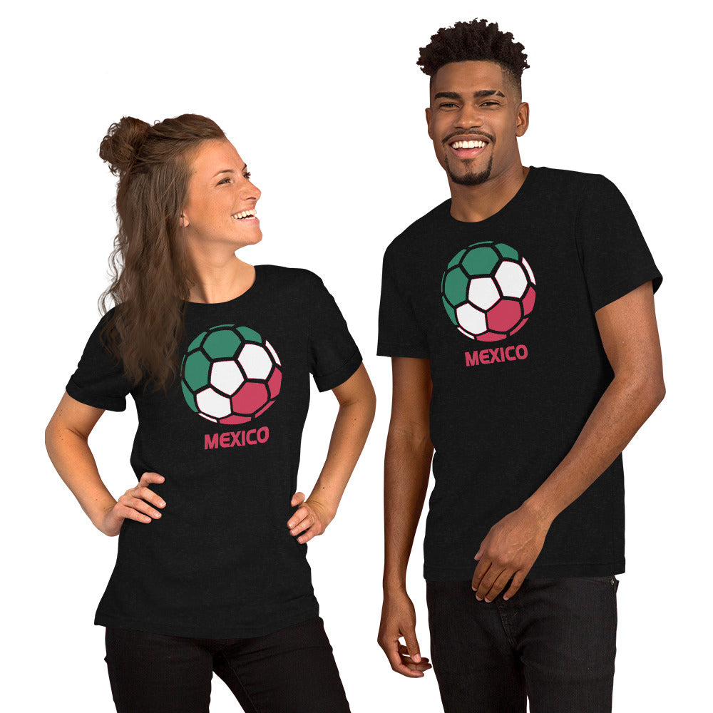 Mexico National Soccer Team Football Country Flag Pride Unisex T-Shirt