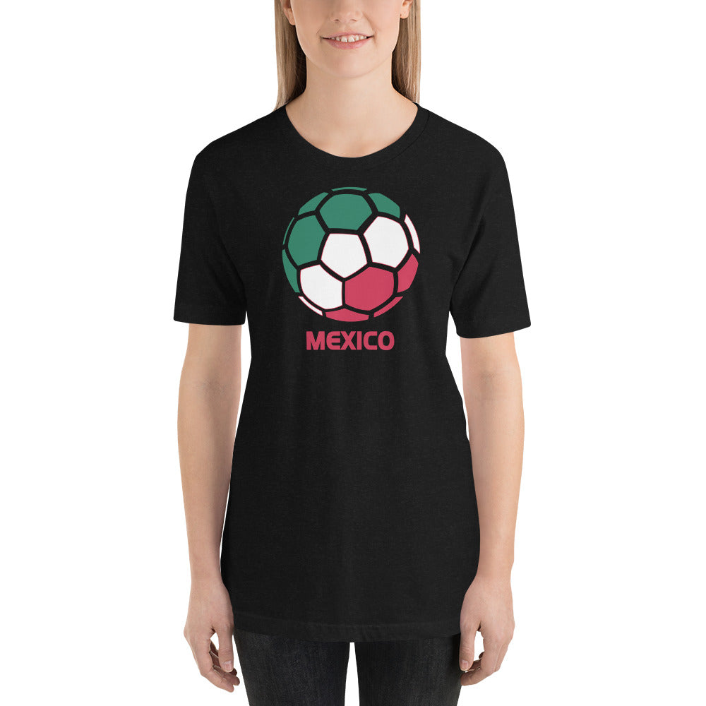 Mexico National Soccer Team Football Country Flag Pride Unisex T-Shirt