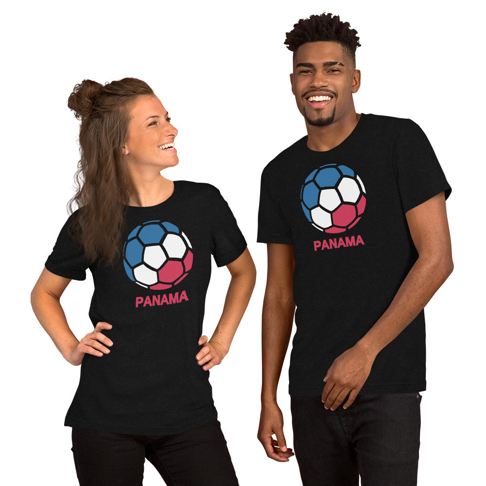 Panama National Soccer Team Football Country Flag Pride Unisex T-Shirt